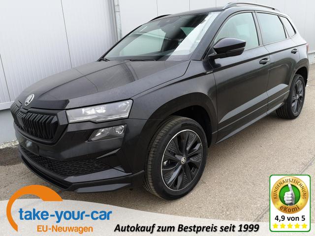 Skoda Karoq - Sportline 1.5TSI DSG AHK Navi Matrix ACC Kam Vorlauffahrzeug