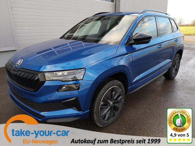 Skoda Karoq - Sportline 1.5TSI DSG AHK Navi Matrix ACC Kam Vorlauffahrzeug