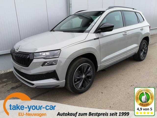 Skoda Karoq - Sportline 1.5TSI DSG AHK Navi Matrix ACC Kam Vorlauffahrzeug