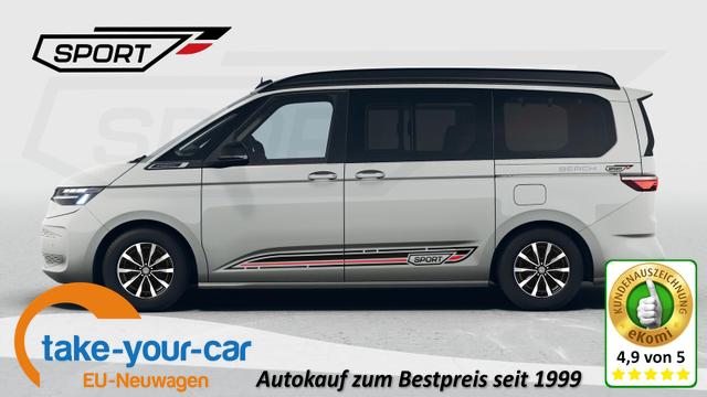 Volkswagen T7 California - Beach Tour 2.0TDI DSG Sport Edition 8 Fach GV5 Lite+ Vorlauffahrzeug