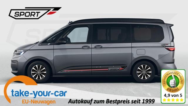 Volkswagen T7 California - Beach (MV Cali) 2.0TDI DSG Sport Edition 8 Fach GV5 Lite Vorlauffahrzeug