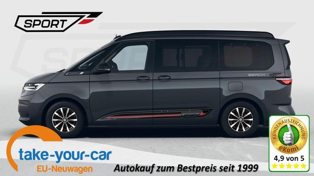 Volkswagen T7 California - Beach Camper 2.0TDI DSG Sport Edition 8 Fach GV5 Premium+ Vorlauffahrzeug