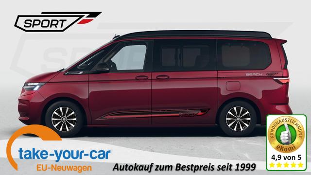 Volkswagen T7 California - Beach (MV Cali) 2.0TDI DSG Sport Edition 8 Fach GV5 Lite+ Vorlauffahrzeug