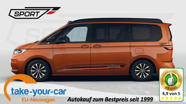 Volkswagen T7 California - Beach (MV Cali) 2.0TDI DSG Sport Edition 8 Fach GV5 Komfort Vorlauffahrzeug