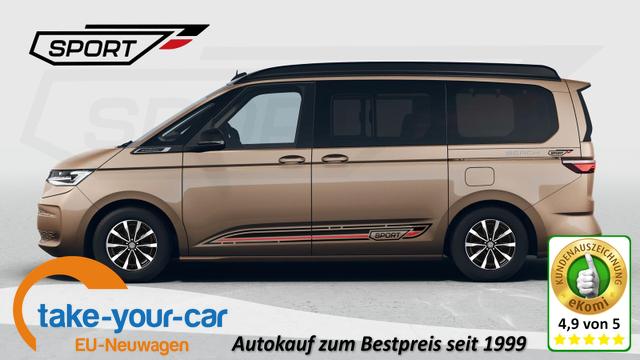 Volkswagen T7 California - Beach (MV Cali) 2.0TDI DSG Sport Edition 8 Fach GV5 Komfort+ Vorlauffahrzeug