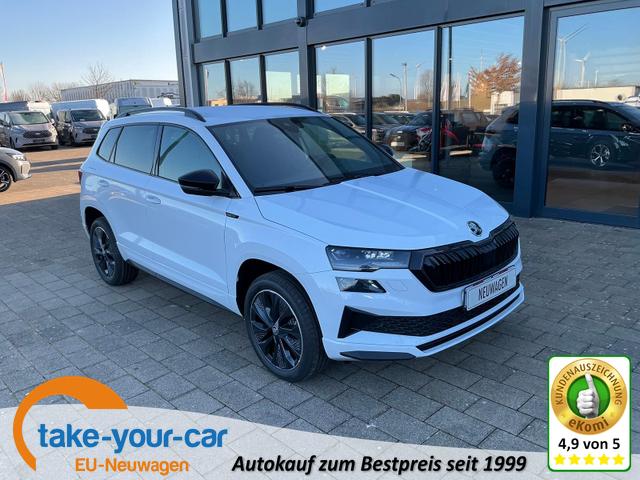 Skoda Karoq - Sportline 1.5 TSI DSG nMod / Navi AHK Vorlauffahrzeug