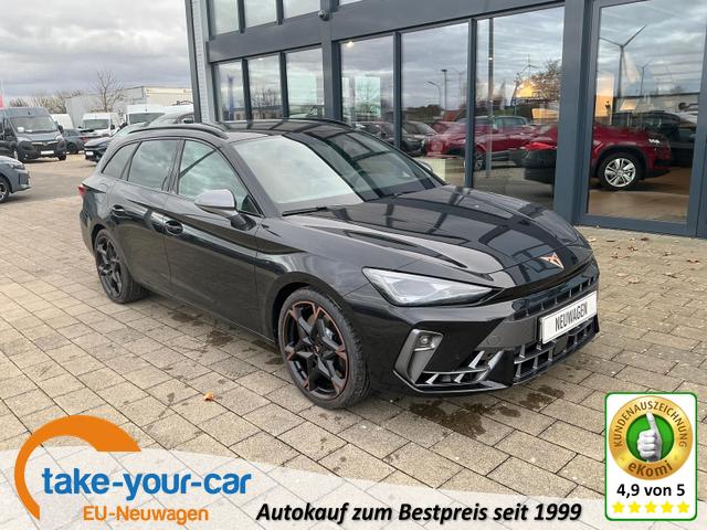 Cupra Leon Sportstourer - 2.0 TSI 245 kW 4Drive VZ DSG Matrix Sennh 19Zcopper Vorlauffahrzeug