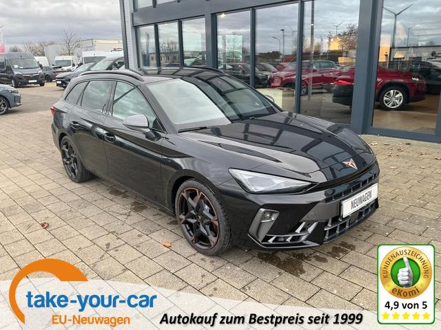 Cupra Leon Sportstourer - 2.0 TSI 245 kW 4Drive VZ DSG Matrix Sennh 19Zcopper Vorlauffahrzeug