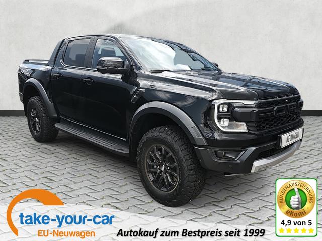 Ford Ranger - e-4WD Doppelkabine Raptor 3.0 AT AHK B&O Matrix Rollo 5JGar Vorlauffahrzeug