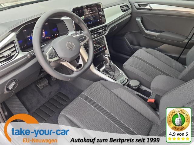 Volkswagen T-Roc - LIFE 1.5 TSI DSG AHK R2D ACC Kamera 17"Alu Vorlauffahrzeug