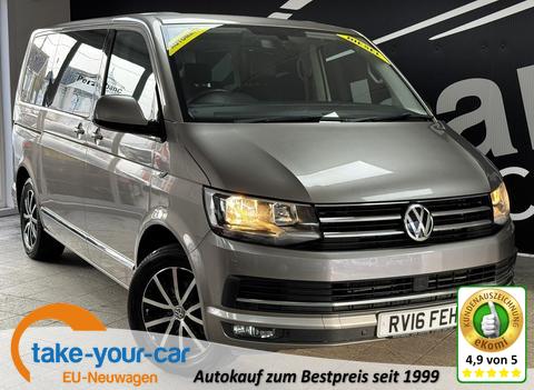 Volkswagen T6 Caravelle - 2.0 TDI SCR 110 kW 7 Gang DSG, Klimaautomatik, Abstandsautomat, 17 Zoll, Leichtmetallräder Navigation Vorlauffahrzeug