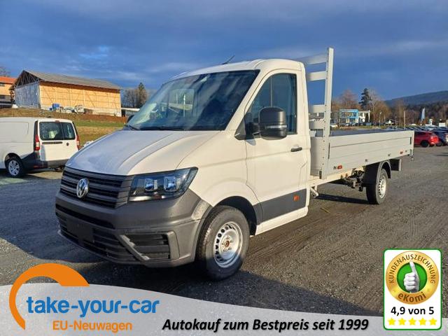 Volkswagen Crafter - Fahrgestell mit Pritschenaufbau 35 Einzelkabine L4 2.0 TDI 103 KW (140 PS) 6-Gang Schaltgetriebe Vorlauffahrzeug