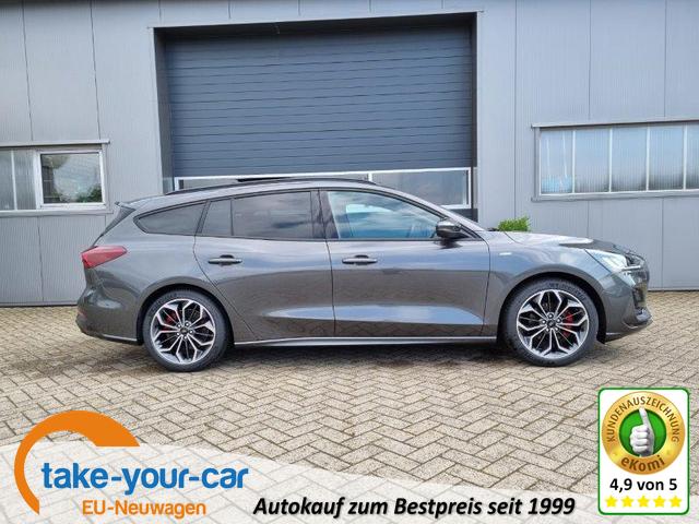 Ford Focus Turnier - 1.0 125PS ST-Line X elektr. PanoDach Winterpaket Rückf.Kamera ACC Klimaautomatik Sitzheizung Lenkradheizung Frontscheibe beheizb. Ford-Navi SYNC 4 B+O Sound DAB+ Bluetooth Apple Carplay Android Auto PDC v+h 2xKeyless 18-LM Vorlauffahrzeug