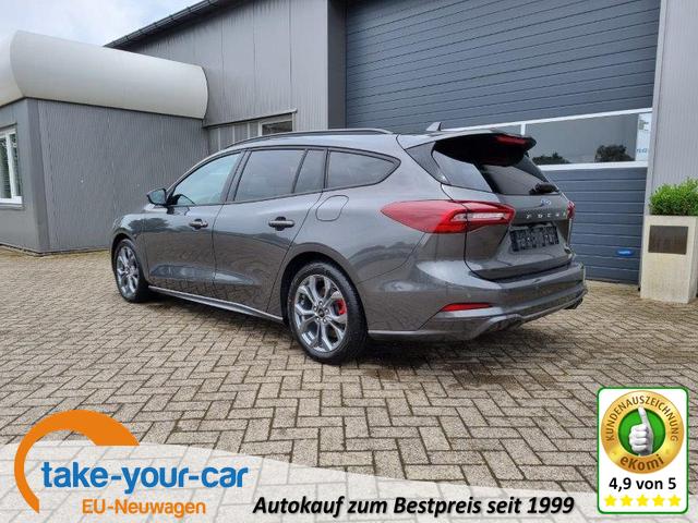 Ford Focus Turnier - 1.0 155PS Automatik ST-Line X B&O-Sound Winterpaket Rückf.Kamera ACC Klimaautomatik Sitzheizung Lenkradheizung Frontscheibe beheizb. Ford-Navi SYNC 4 Bluetooth Apple Carplay Android Auto PDC v+h 2xKeyless Vorlauffahrzeug