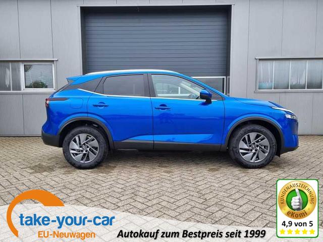 Nissan Qashqai - 1.3 DIG-T MHEV 140PS Acenta PanoGlasdach Klimaautomatik Radio Bluetooth Touchscreen Apple CarPlay Android Auto PDC Rückf.Kamera ACC 2xKeyless 17-LM Vorlauffahrzeug