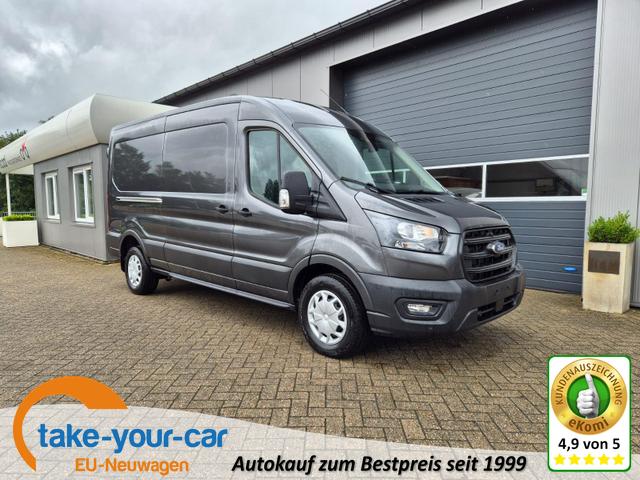 Ford Transit - L3H2 2.0 TDCi 130PS Trend 3,5t 3-Sitzer AHK Klima Navi Bluetooth DAB Frontscheibe beheizb. PDC v+h Rückf.Kamera Tempomat Vorlauffahrzeug