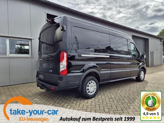 Ford Transit - L3H2 2.0 TDCi 130PS Trend 3,5t 3-Sitzer AHK Klima Navi Bluetooth DAB Frontscheibe beheizb. PDC v+h Rückf.Kamera Tempomat Vorlauffahrzeug