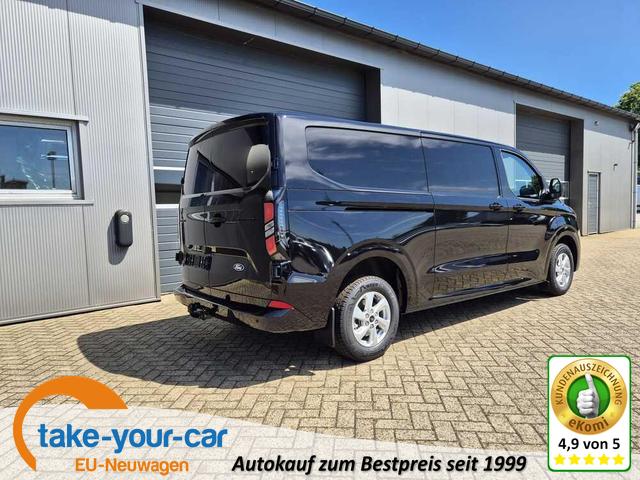 Ford Transit Custom - L2 2.0 EcoBlue 136PS Limited NEUES MODELL 3,2t 2-Sitzer Sitzheizung AHK Klimaautomatik Bluetooth DAB Frontscheibe beheizb. PDC v+h Rückf.Kamera Tempomat Keyless Ganzj.Reifen Vorlauffahrzeug