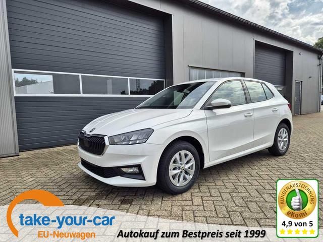 Skoda Fabia - 1.0 TSI 115PS DSG Selection 5-türig Sitzheizung Rückf.Kamera Anschlussgarantie PDC Multifunktionslenkrad Klima Skoda-Radio Bluetooth Touchscreen Apple CarPlay Android Auto Tempomat Nebelsch. 15-LM Vorlauffahrzeug