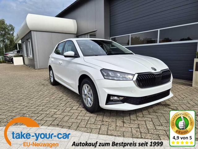 Skoda Fabia - 1.0 TSI 115PS DSG Selection 5-türig Sitzheizung Rückf.Kamera Anschlussgarantie PDC Multifunktionslenkrad Klima Skoda-Radio Bluetooth Touchscreen Apple CarPlay Android Auto Tempomat Nebelsch. 15-LM Vorlauffahrzeug