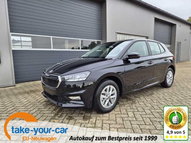 Skoda Fabia - 1.0 TSI 95PS Selection 5-türig Sitzheizung Rückf.Kamera Anschlussgarantie PDC Multifunktionslenkrad Klima Skoda-Radio Bluetooth Touchscreen Apple CarPlay Android Auto Tempomat Nebelsch. 15-LM Vorlauffahrzeug