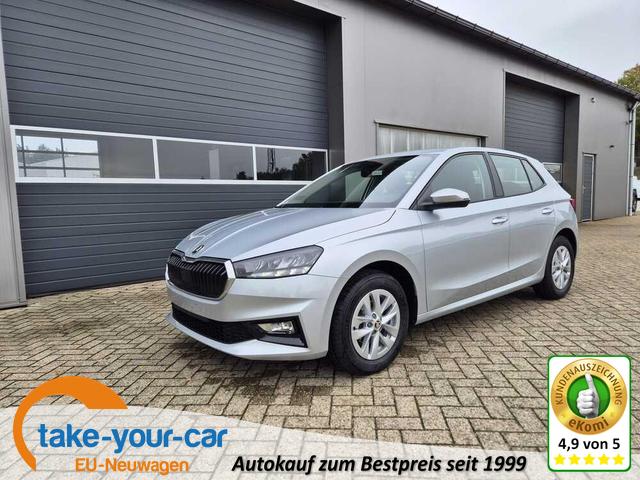 Skoda Fabia - 1.0 TSI 95PS Selection 5-türig Sitzheizung Rückf.Kamera Anschlussgarantie PDC Multifunktionslenkrad Klima Skoda-Radio Bluetooth Touchscreen Apple CarPlay Android Auto Tempomat Nebelsch. 15-LM Vorlauffahrzeug