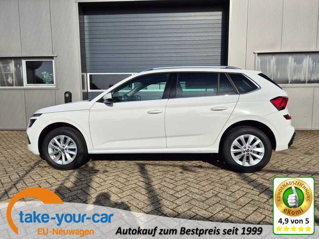 Skoda Kamiq - 1.0 TSI 115PS DSG Selection Klimaautomatik Rückf.Kamera PDC v+h Multifunktionslenkrad Skoda-Radio Bluetooth Touchscreen Apple CarPlay Android Auto Tempomat Nebelsch. 2xKeyless 16-LM Vorlauffahrzeug