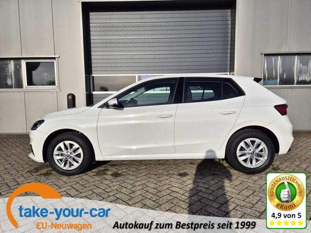 Skoda Fabia - 1.0 TSI 95PS Selection 5-türig Sitzheizung Rückf.Kamera Anschlussgarantie PDC Multifunktionslenkrad Klima Skoda-Radio Bluetooth Touchscreen Apple CarPlay Android Auto Tempomat Nebelsch. 15-LM Vorlauffahrzeug