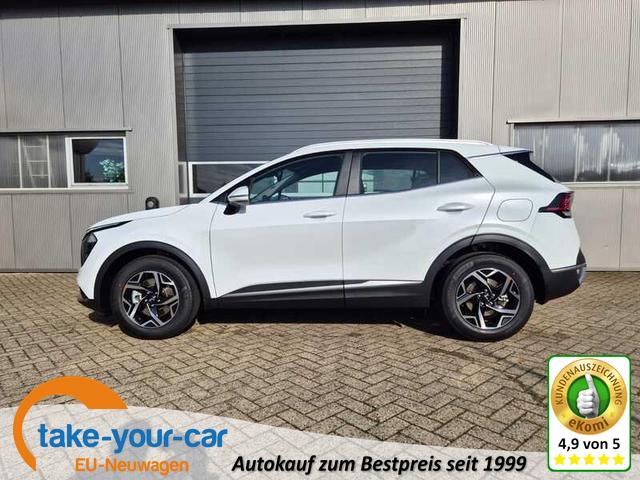 Kia Sportage - 1.6 T-GDi MHEV 160PS Automatik Vision Sitzheizung Lenkradheizung Klimaautomatik Navi Bluetooth Touchscreen Apple CarPlay Android Auto PDC v+h Rückf.Kamera Tempomat 17"LM Vorlauffahrzeug