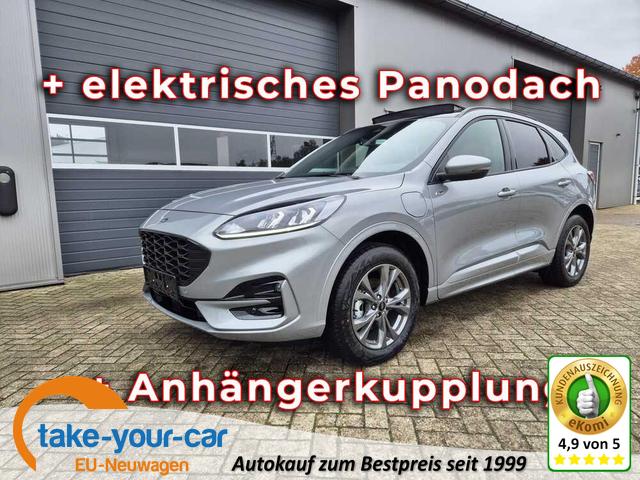 Ford Kuga - ST-Line 225PS PHEV abn. AHK el.PanoDach Klimaautomatik Sitzheizung Ford-Navi SYNC3 Apple CarPlay Android Auto Touchscreen Bluetooth PDC v+h Rückf.Kamera 2xKeyless 18"LM vollelektr. Reichweite 65KM Vorlauffahrzeug