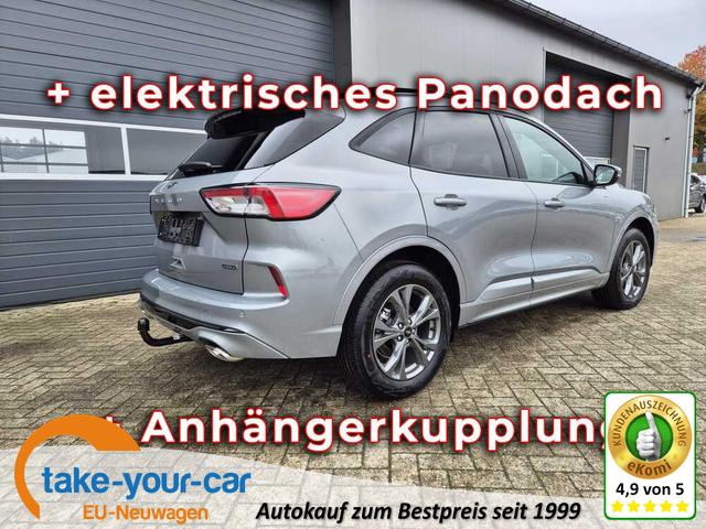 Ford Kuga - ST-Line 225PS PHEV abn. AHK el.PanoDach Klimaautomatik Sitzheizung Ford-Navi SYNC3 Apple CarPlay Android Auto Touchscreen Bluetooth PDC v+h Rückf.Kamera 2xKeyless 18"LM vollelektr. Reichweite 65KM Vorlauffahrzeug