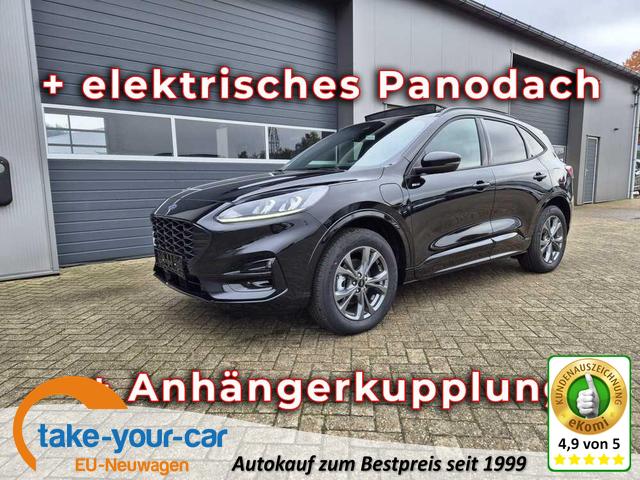 Ford Kuga - ST-Line 225PS PHEV abn. AHK el.PanoDach Klimaautomatik Sitzheizung Ford-Navi SYNC3 Apple CarPlay Android Auto Touchscreen Bluetooth PDC v+h Rückf.Kamera 2xKeyless 18"LM vollelektr. Reichweite 65KM Vorlauffahrzeug