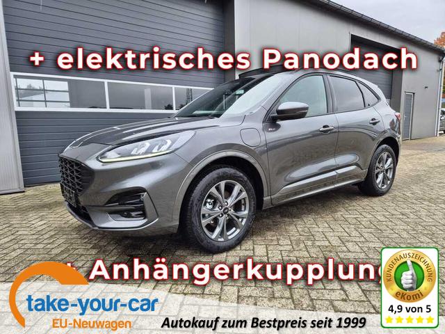 Ford Kuga - ST-Line 225PS PHEV abn. AHK el.PanoDach Klimaautomatik Sitzheizung Ford-Navi SYNC3 Apple CarPlay Android Auto Touchscreen Bluetooth PDC v+h Rückf.Kamera 2xKeyless 18"LM vollelektr. Reichweite 65KM Vorlauffahrzeug