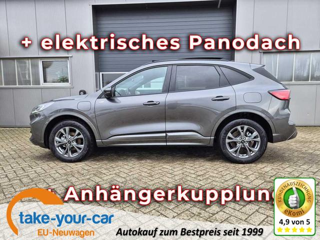 Ford Kuga - ST-Line 225PS PHEV abn. AHK el.PanoDach Klimaautomatik Sitzheizung Ford-Navi SYNC3 Apple CarPlay Android Auto Touchscreen Bluetooth PDC v+h Rückf.Kamera 2xKeyless 18"LM vollelektr. Reichweite 65KM Vorlauffahrzeug