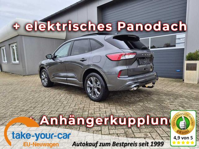 Ford Kuga - ST-Line 225PS PHEV abn. AHK el.PanoDach Klimaautomatik Sitzheizung Ford-Navi SYNC3 Apple CarPlay Android Auto Touchscreen Bluetooth PDC v+h Rückf.Kamera 2xKeyless 18"LM vollelektr. Reichweite 65KM Vorlauffahrzeug