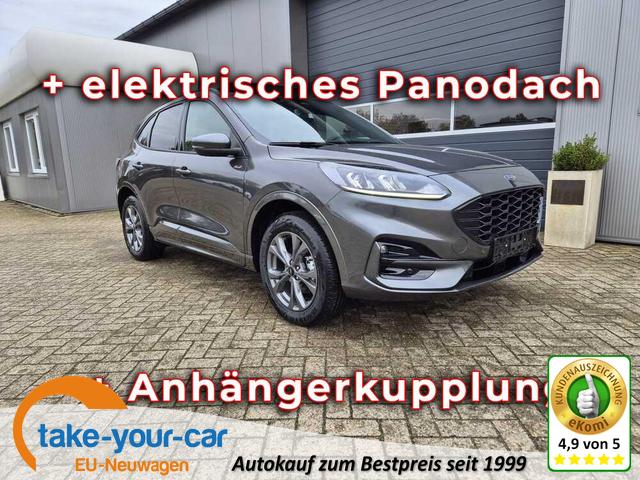 Ford Kuga - ST-Line 225PS PHEV abn. AHK el.PanoDach Klimaautomatik Sitzheizung Ford-Navi SYNC3 Apple CarPlay Android Auto Touchscreen Bluetooth PDC v+h Rückf.Kamera 2xKeyless 18"LM vollelektr. Reichweite 65KM Vorlauffahrzeug