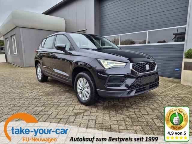 Seat Ateca - 1.0 TSI 116PS Reference Klimaautomatik Sitzheizung Lenkradheizung PDC Bluetooth Touchscreen Apple CarPlay Android Auto Tempomat 16"LM Vorlauffahrzeug