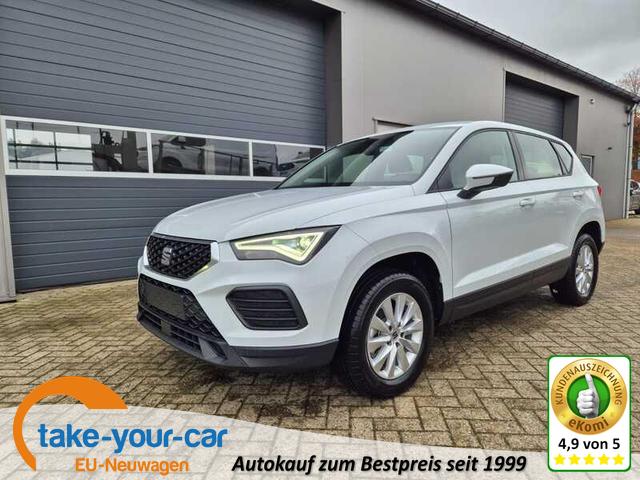 Seat Ateca - 1.0 TSI 116PS Reference Klimaautomatik Sitzheizung Lenkradheizung PDC Bluetooth Touchscreen Apple CarPlay Android Auto Tempomat 16"LM Vorlauffahrzeug