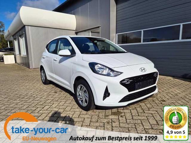 Hyundai i10 - 1.0 63PS Select 5-türig Klima Navi 8"-Touchscreen DAB+ Apple CarPlay Android Auto PDC Rückf.Kamera Nebelscheinw. Tempomat Vorlauffahrzeug