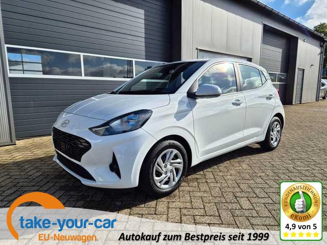 Hyundai i10 - 1.0 63PS Select 5-türig Klima Navi 8"-Touchscreen DAB+ Apple CarPlay Android Auto PDC Rückf.Kamera Nebelscheinw. Tempomat Vorlauffahrzeug