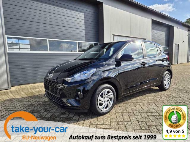 Hyundai i10 - 1.0 63PS Select 5-türig Klima Navi 8"-Touchscreen DAB+ Apple CarPlay Android Auto PDC Rückf.Kamera Nebelscheinw. Tempomat Vorlauffahrzeug