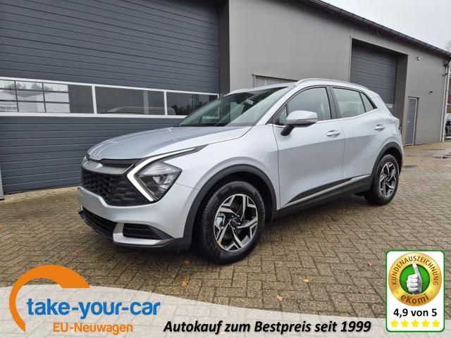 Kia Sportage - 1.6 T-GDi MHEV 160PS Automatik Vision Sitzheizung Lenkradheizung Klimaautomatik Navi Bluetooth Touchscreen Apple CarPlay Android Auto PDC v+h Rückf.Kamera Tempomat 17"LM Vorlauffahrzeug