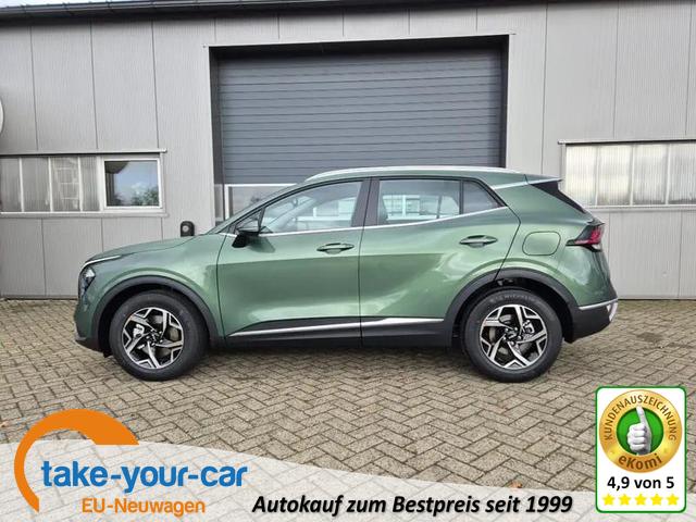 Kia Sportage - 1.6 T-GDi MHEV 160PS Automatik Vision Sitzheizung Lenkradheizung Klimaautomatik Navi Bluetooth Touchscreen Apple CarPlay Android Auto PDC v+h Rückf.Kamera Tempomat 17"LM Vorlauffahrzeug