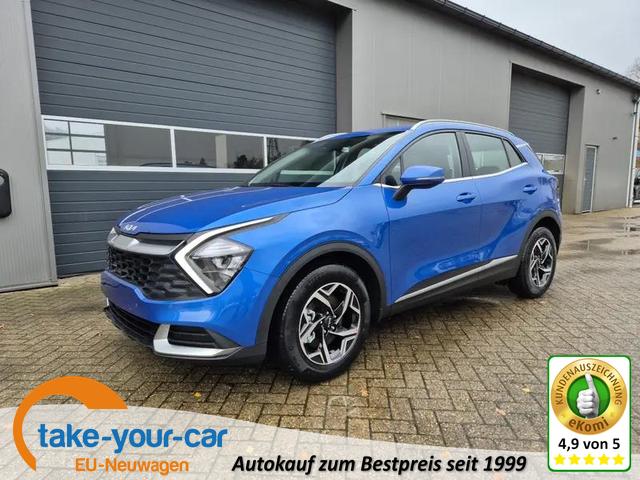 Kia Sportage - 1.6 T-GDi MHEV 160PS Automatik Vision Sitzheizung Lenkradheizung Klimaautomatik Navi Bluetooth Touchscreen Apple CarPlay Android Auto PDC v+h Rückf.Kamera Tempomat 17"LM Vorlauffahrzeug