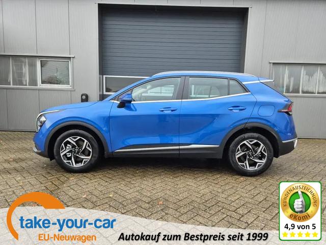 Kia Sportage - 1.6 T-GDi MHEV 160PS Automatik Vision Sitzheizung Lenkradheizung Klimaautomatik Navi Bluetooth Touchscreen Apple CarPlay Android Auto PDC v+h Rückf.Kamera Tempomat 17"LM Vorlauffahrzeug