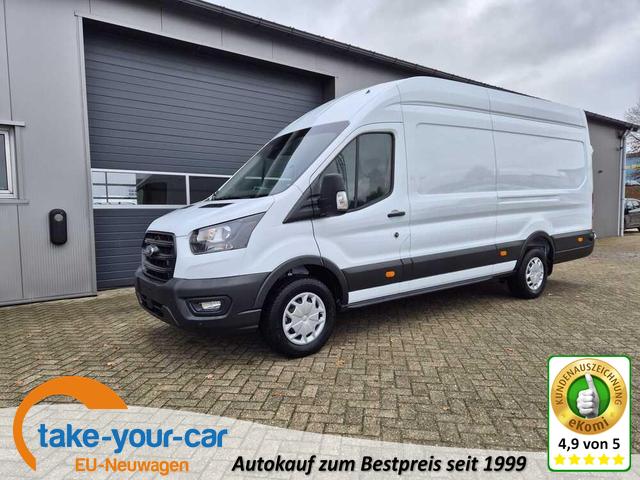 Ford Transit - 350 L4H3 2.0 EcoBlue 130PS Trend Heckantrieb 3,5t 2-Sitzer AHK Sitzheizung Frontscheibe beheizb. Klimaautomatik Navi PDC v+h Bluetooth DAB Apple CarPlay Android Auto Tempomat Ganzj.Reifen Vorlauffahrzeug