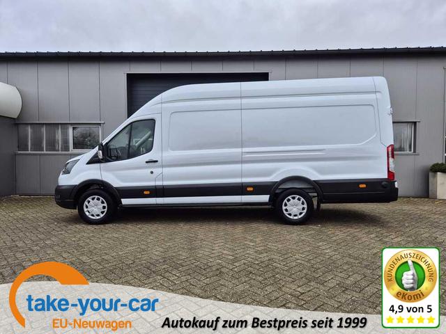 Ford Transit - 350 L4H3 2.0 EcoBlue 130PS Trend Heckantrieb 3,5t 2-Sitzer AHK Sitzheizung Frontscheibe beheizb. Klimaautomatik Navi PDC v+h Bluetooth DAB Apple CarPlay Android Auto Tempomat Ganzj.Reifen Vorlauffahrzeug