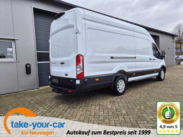 Ford Transit - 350 L4H3 2.0 EcoBlue 130PS Trend Heckantrieb 3,5t 2-Sitzer AHK Sitzheizung Frontscheibe beheizb. Klimaautomatik Navi PDC v+h Bluetooth DAB Apple CarPlay Android Auto Tempomat Ganzj.Reifen Vorlauffahrzeug