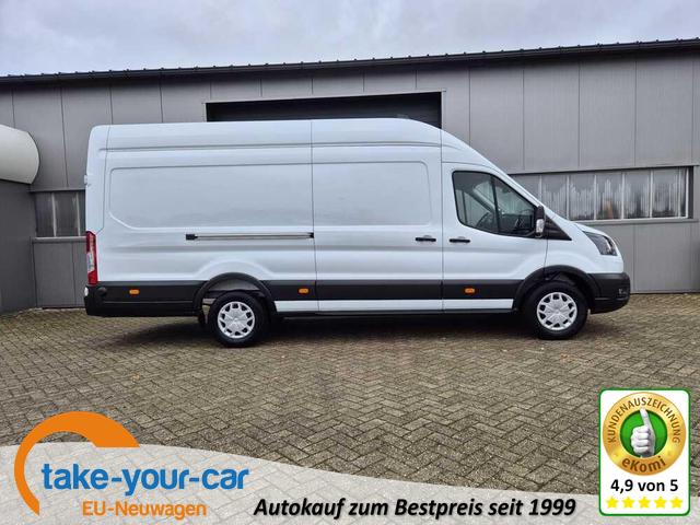 Ford Transit - 350 L4H3 2.0 EcoBlue 130PS Trend Heckantrieb 3,5t 2-Sitzer AHK Sitzheizung Frontscheibe beheizb. Klimaautomatik Navi PDC v+h Bluetooth DAB Apple CarPlay Android Auto Tempomat Ganzj.Reifen Vorlauffahrzeug