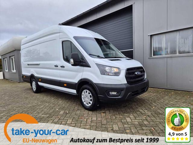 Ford Transit - 350 L4H3 2.0 EcoBlue 130PS Trend Heckantrieb 3,5t 2-Sitzer AHK Sitzheizung Frontscheibe beheizb. Klimaautomatik Navi PDC v+h Bluetooth DAB Apple CarPlay Android Auto Tempomat Ganzj.Reifen Vorlauffahrzeug